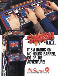 Advert for Smash T.V. on the Arcade.