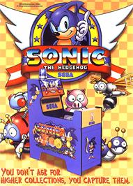 Advert for Sonic The Hedgehog on the Sega Genesis.