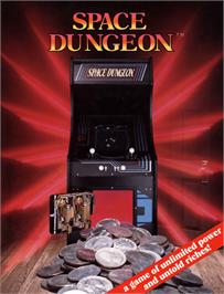 Advert for Space Dungeon on the Arcade.