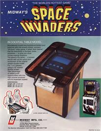 Advert for Space Invaders on the Nintendo Game Boy Advance.
