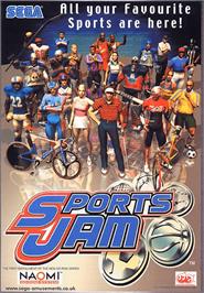 Advert for Sports Jam on the Sega Naomi.