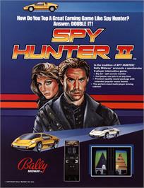 Advert for Spy Hunter 2 on the Arcade.