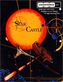 Advert for Star Castle on the GCE Vectrex.