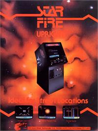 Advert for Star Fire on the Arcade.