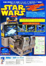 Advert for Star Wars Arcade on the Arcade.