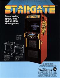 Advert for Stargate on the Arcade.