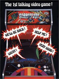 Advert for Stratovox on the Arcade.