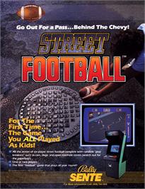 Advert for Street Football on the Arcade.