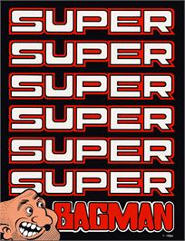 Advert for Super Bagman on the Arcade.
