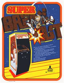 Advert for Super Breakout on the Arcade.