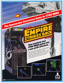 Advert for The Empire Strikes Back on the Arcade.