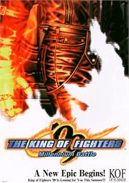 Advert for The King of Fighters '99 - Millennium Battle on the Arcade.
