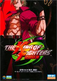 Advert for The King of Fighters 2003 on the SNK Neo-Geo MVS.