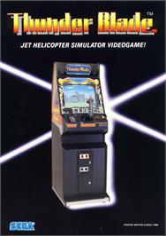 Advert for Thunder Blade on the Sega Master System.