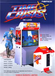 Advert for Time Crisis on the Arcade.