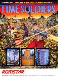 Advert for Time Soldiers on the Sega Master System.
