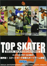 Advert for Top Skater on the Sega Model 2.