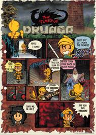 Advert for Tower of Druaga on the MSX 2.