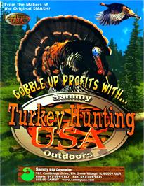 Advert for Turkey Hunting USA V1.0 on the Arcade.