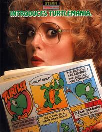 Advert for Turtles on the Arcade.