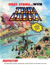 Advert for Twin Cobra on the Arcade.