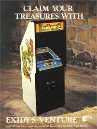 Advert for Venture on the Coleco Vision.