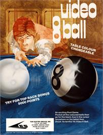 Advert for Video Eight Ball on the Arcade.