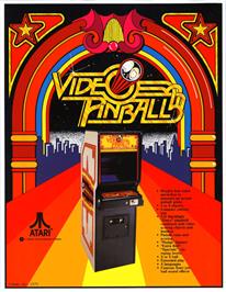 Advert for Video Pinball on the Arcade.