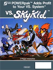 Advert for Vs. Super SkyKid on the Nintendo Arcade Systems.