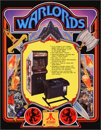 Advert for Warlords on the Microsoft DOS.