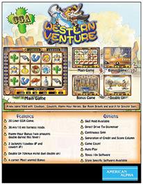 Advert for Western Venture on the Arcade.