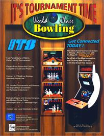 Advert for World Class Bowling on the Arcade.