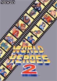 Advert for World Heroes 2 on the SNK Neo-Geo MVS.