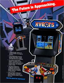 Advert for Xybots on the Arcade.