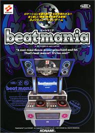 Advert for beatmania complete MIX on the Arcade.