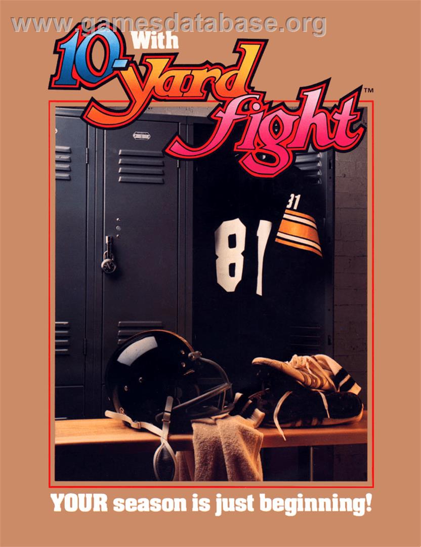 10-Yard Fight '85 - Arcade - Artwork - Advert