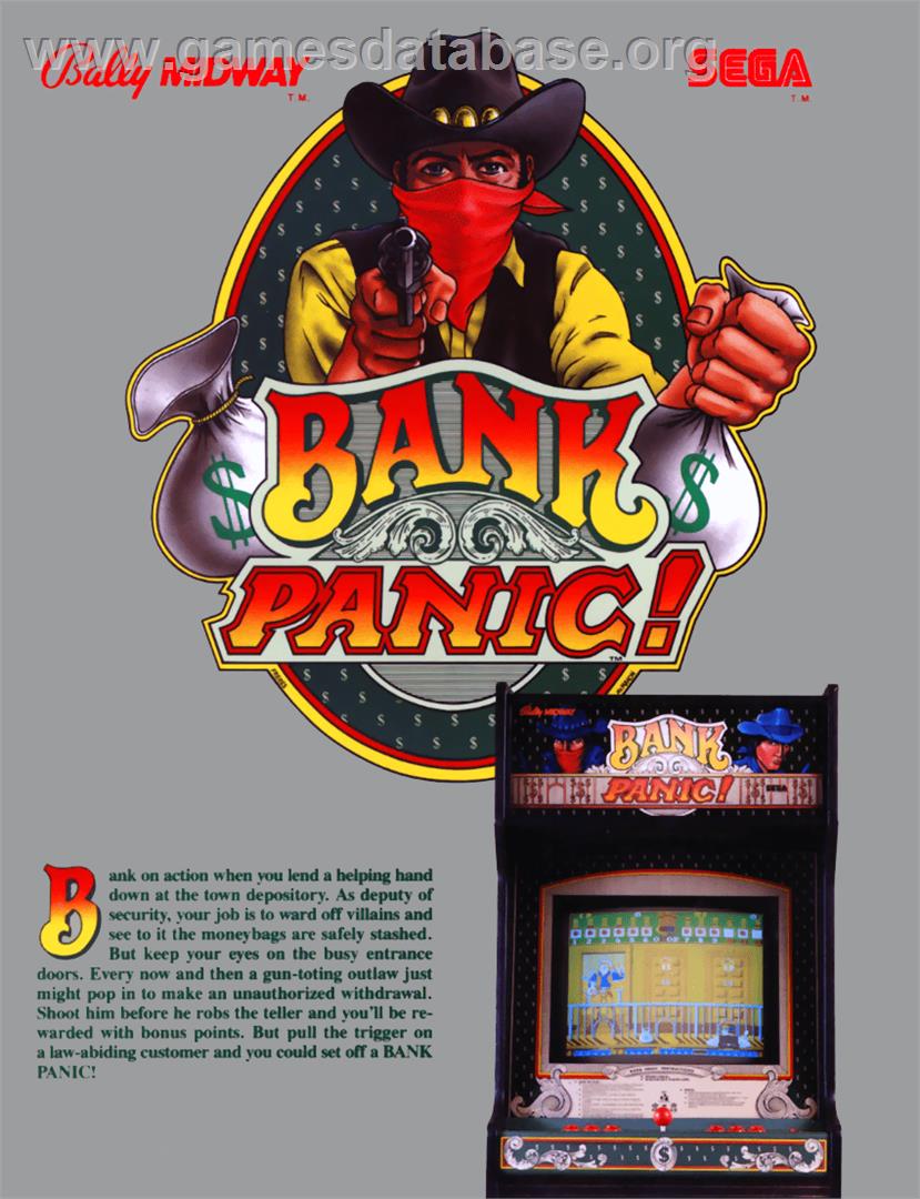 Bank Panic - Sega Master System - Artwork - Advert