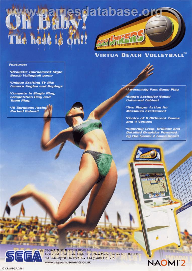 Beach Spikers - Nintendo GameCube - Artwork - Advert