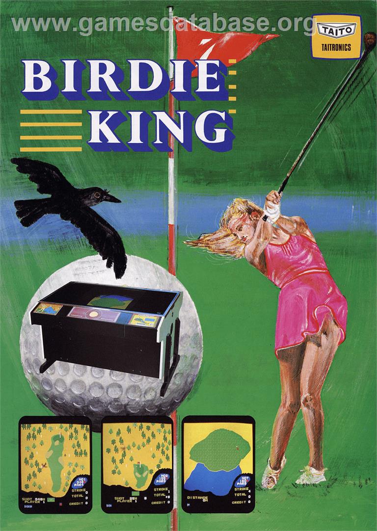 Birdie King - Arcade - Artwork - Advert