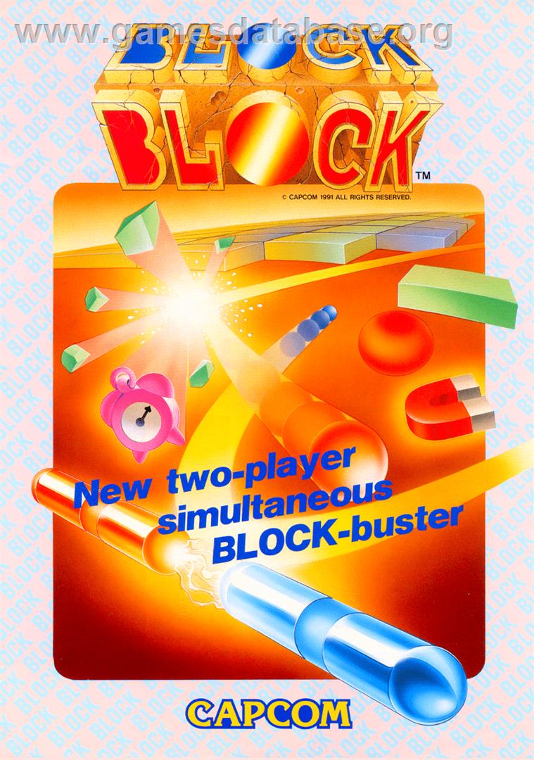 Block Block - Arcade - Artwork - Advert