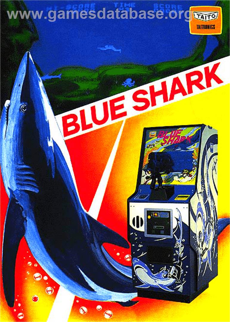 Blue Shark - Arcade - Artwork - Advert