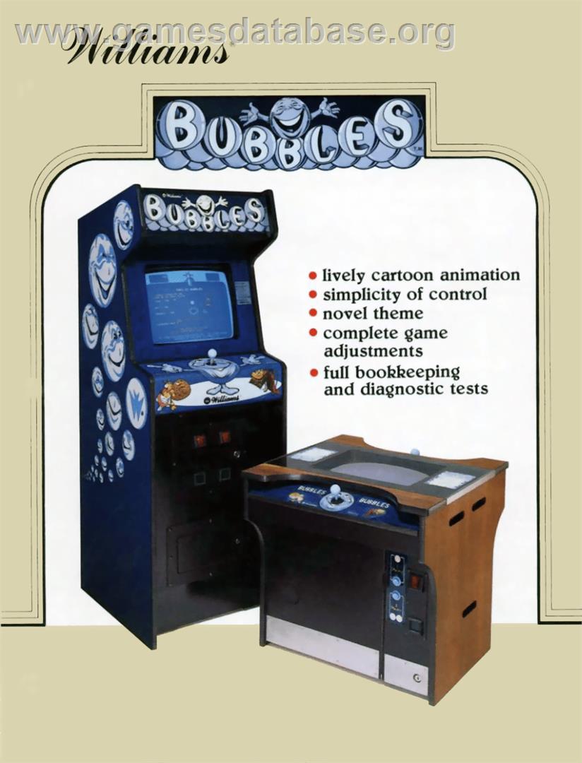 Bubbles - Arcade - Artwork - Advert
