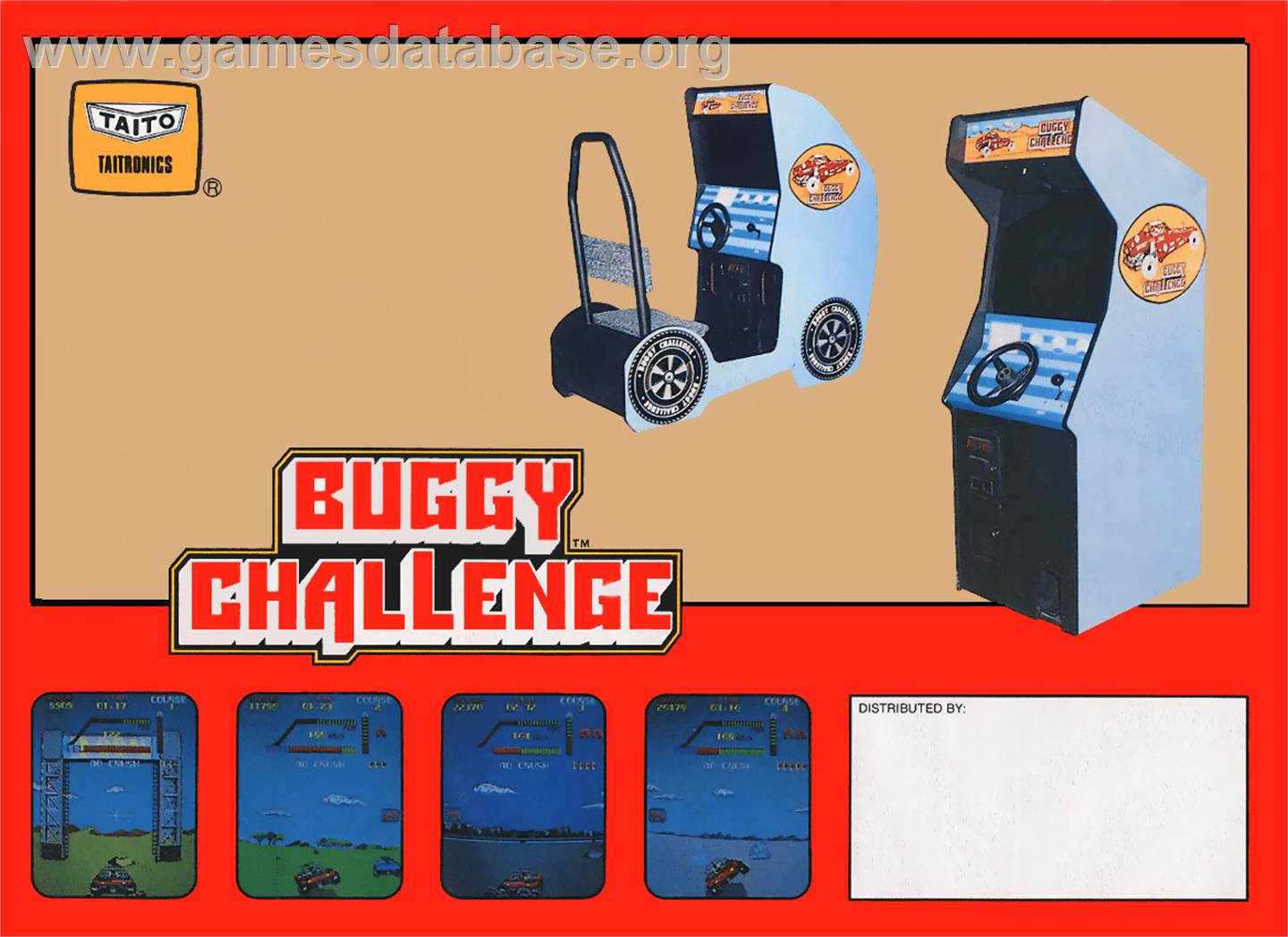 Buggy Challenge - Arcade - Artwork - Advert