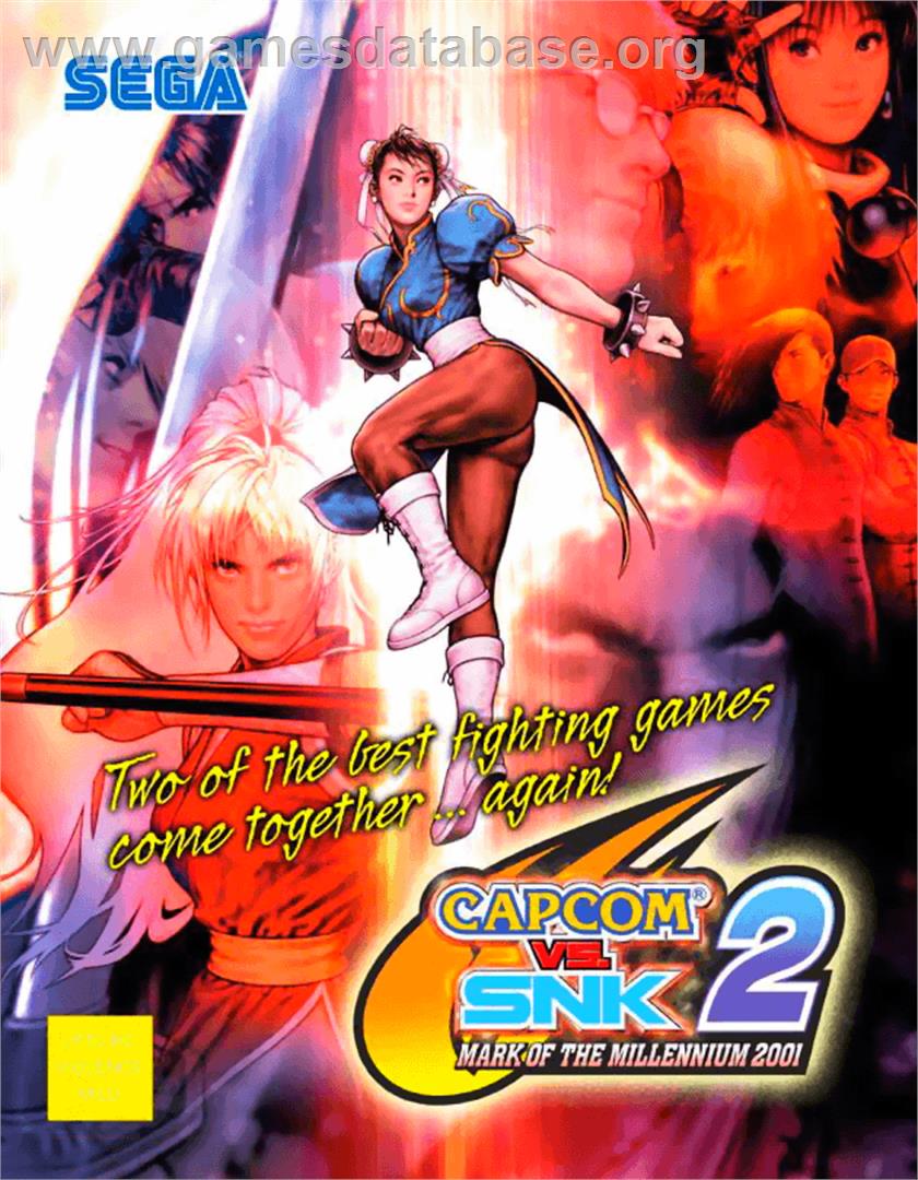 Capcom Vs. SNK 2 Millionaire Fighting 2001 - Arcade - Artwork - Advert