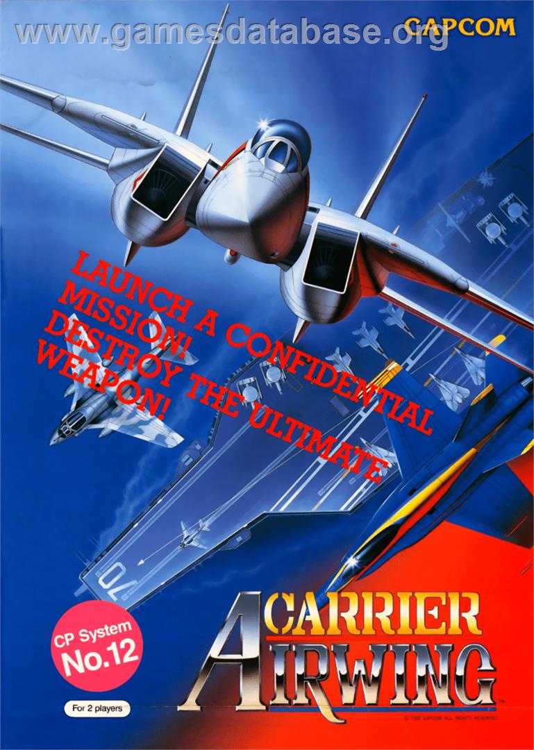 Carrier Air Wing - Arcade - Artwork - Advert