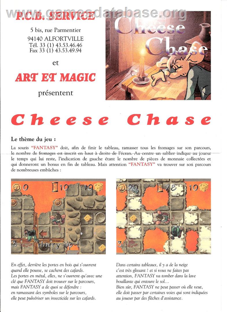 Cheese Chase - Arcade - Artwork - Advert