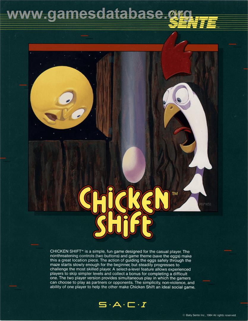 Chicken Shift - Arcade - Artwork - Advert