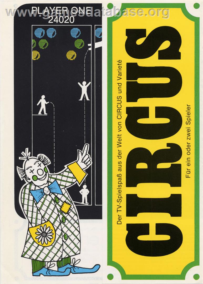 Circus - Arcade - Artwork - Advert