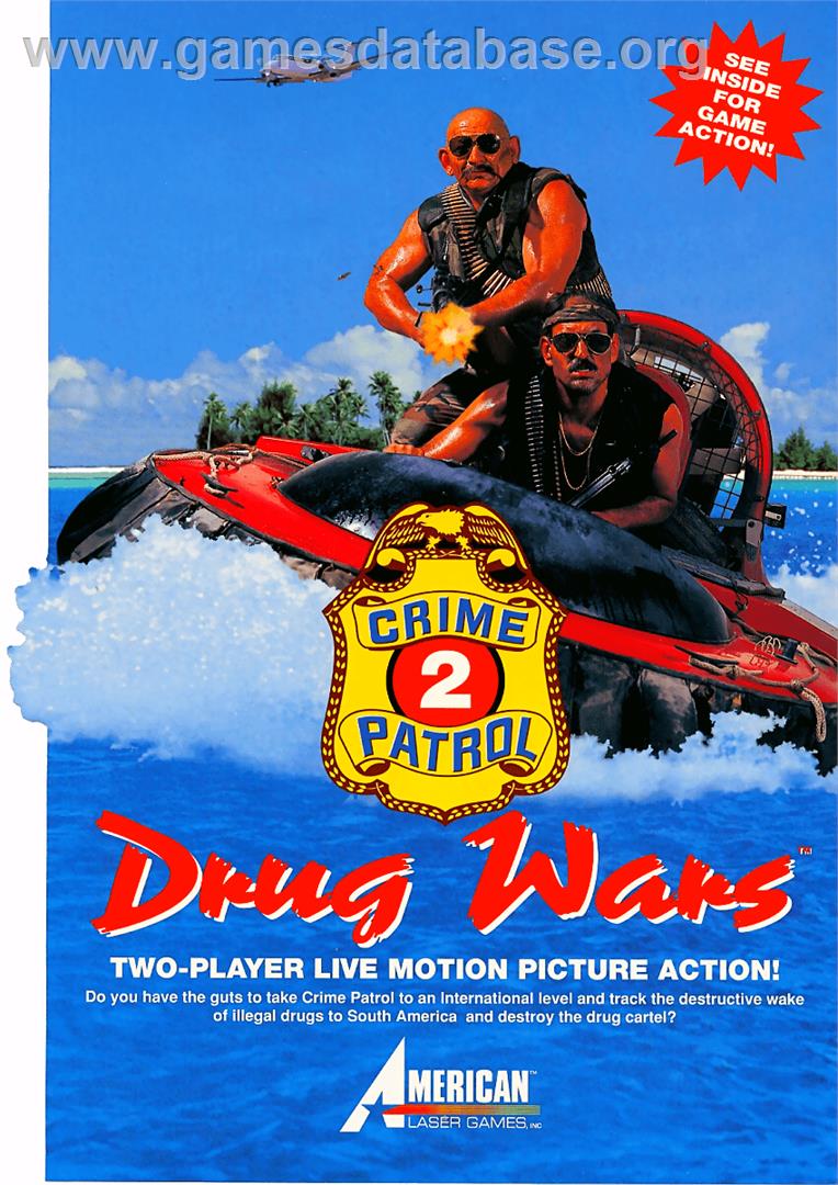 Crime Patrol 2: Drug Wars v1.3 - Arcade - Artwork - Advert