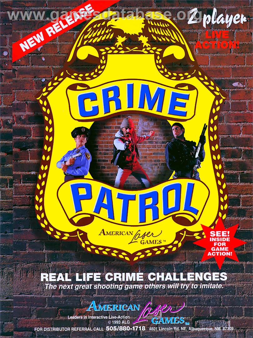 Crime Patrol v1.4 - Sega CD - Artwork - Advert
